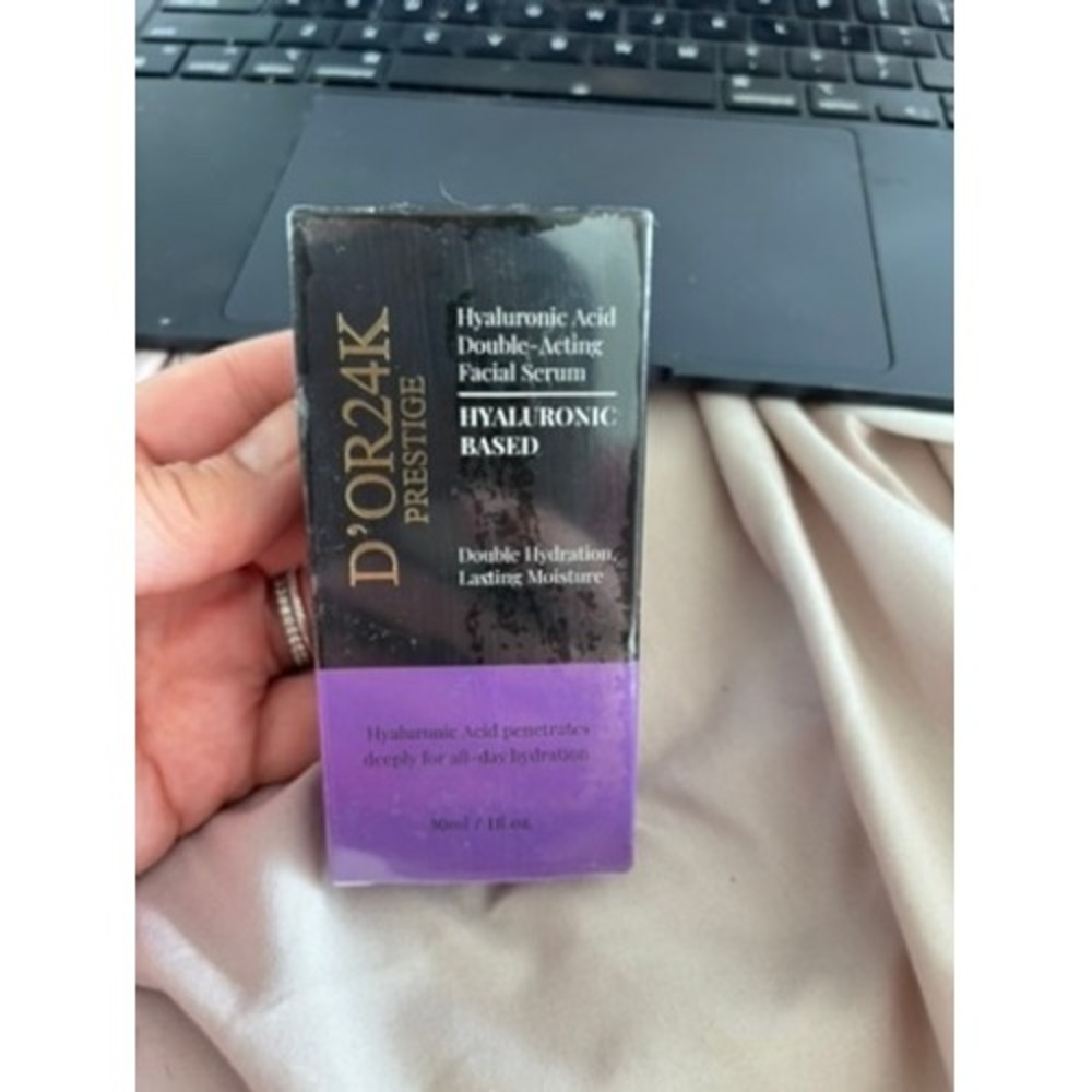 D'OR24K Prestige Hyaluronic Acid Double-Acting Facial Serum 30ml 1oz New Sealed